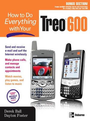 cover image of How to Do Everything with Your Treo<sup>TM</sup> 600